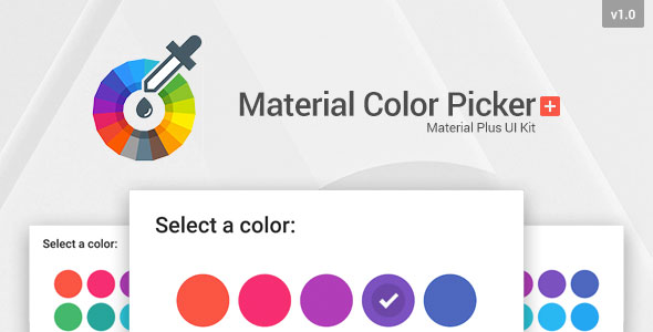 Material Color Picker - CodeCanyon 20316509