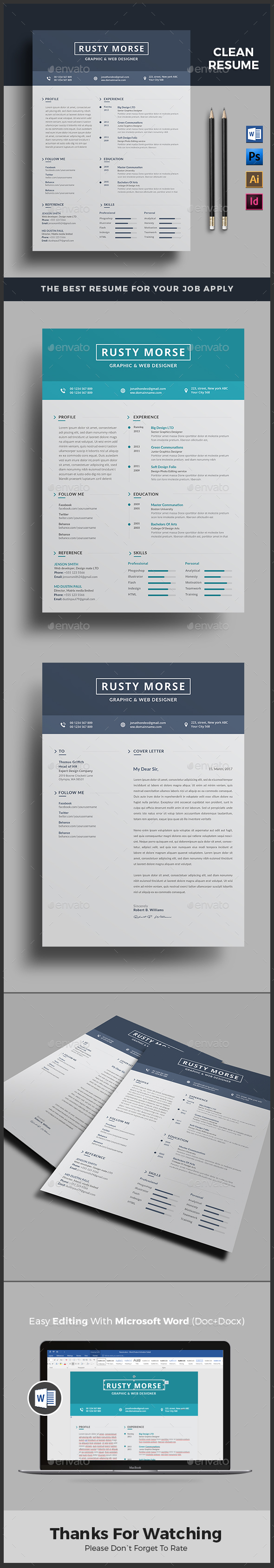 Resume Word - Resumes Stationery