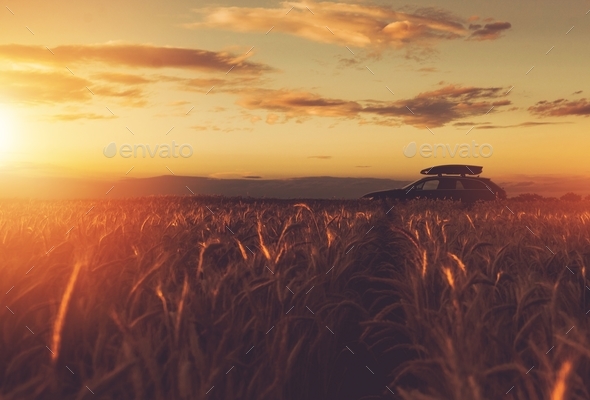 Summer Countryside Getaway - Stock Photo - Images