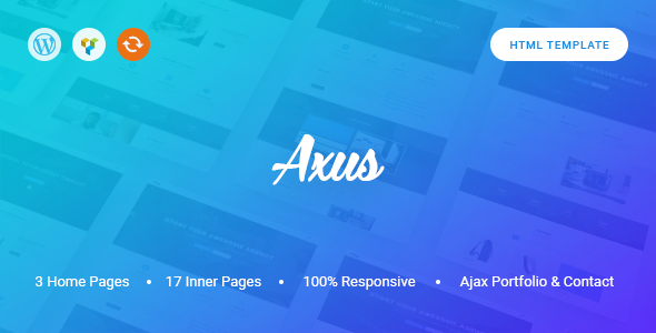 ThemeForest Axus Clean One Page Template 20342211 ThemeForest Axus Clean One Page Template 20342211