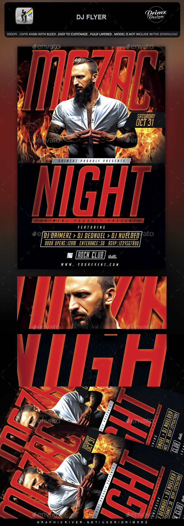 DJ Flyer - Events Flyers