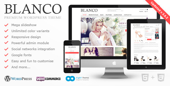 Blanco - Responsive WordPress Woo/E-Commerce Theme - WooCommerce eCommerce