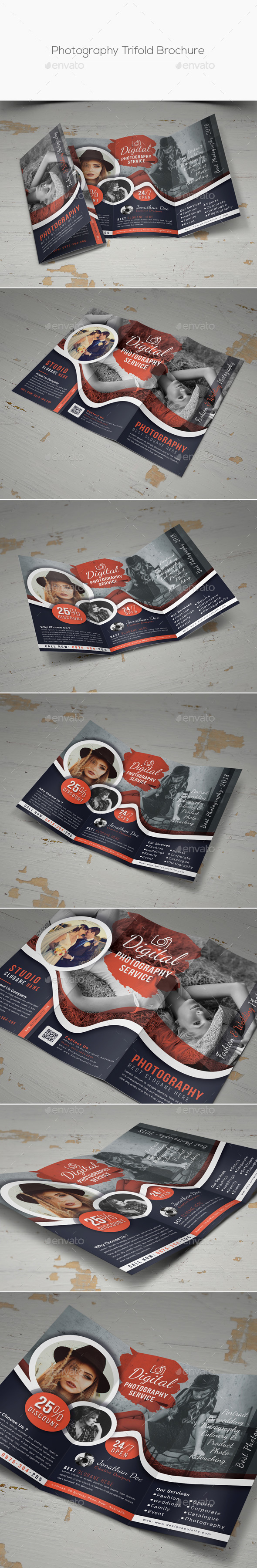 Photography Trifold Brochure - Corporate Brochures