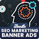 Seo, Social Media, Digital Marketing Banners Ad, Web Elements ...