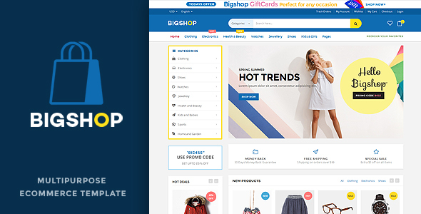 ThemeForest Bigshop- Responsive Multipurpose Ecommerce Template 20345708 ThemeForest Bigshop- Responsive Multipurpose Ecommerce Template 20345708
