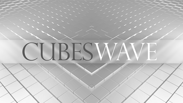 Cubes Wave Loop Background