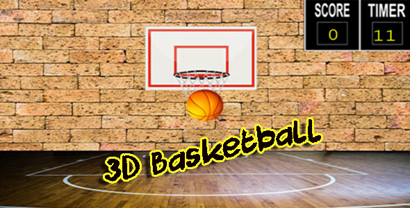 CodeCanyon Basket Ball 3D 20348311 CodeCanyon Basket Ball 3D 20348311