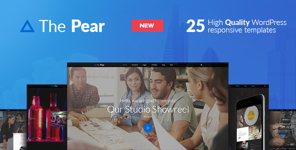 Pear - Responsive Multi-Purpose WordPress Theme - Business Corporate