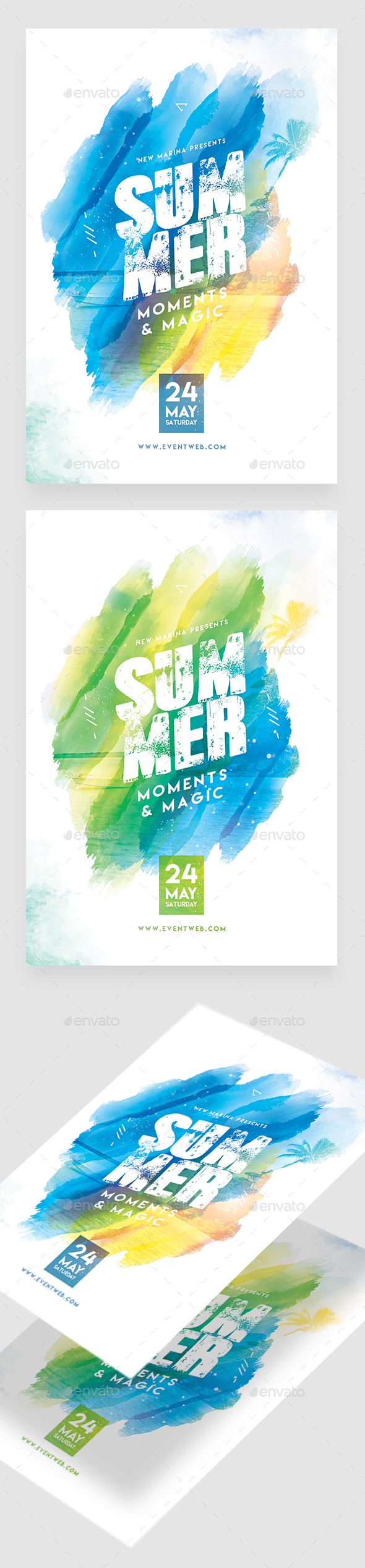 Summer Destination Party Flyer - Clubs & Parties Events