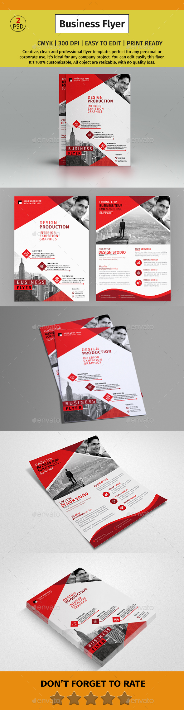 A4 Corporate Business Flyer #87 - Corporate Flyers