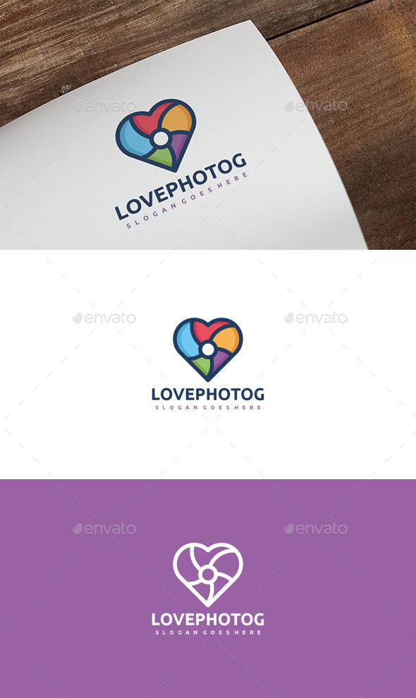 Love Photography Logo - Symbols Logo Templates