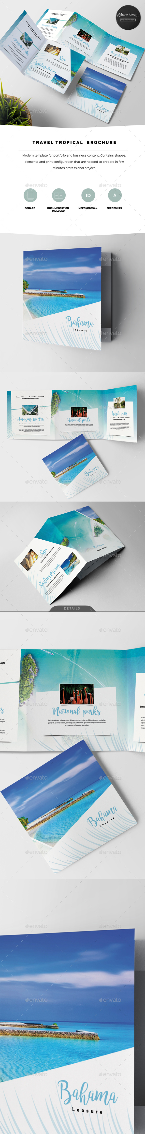 Travel Tropical Brochure - Informational Brochures