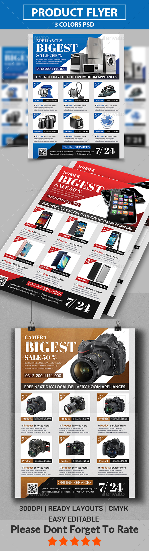 Product Promotion Flyer - Commerce Flyers