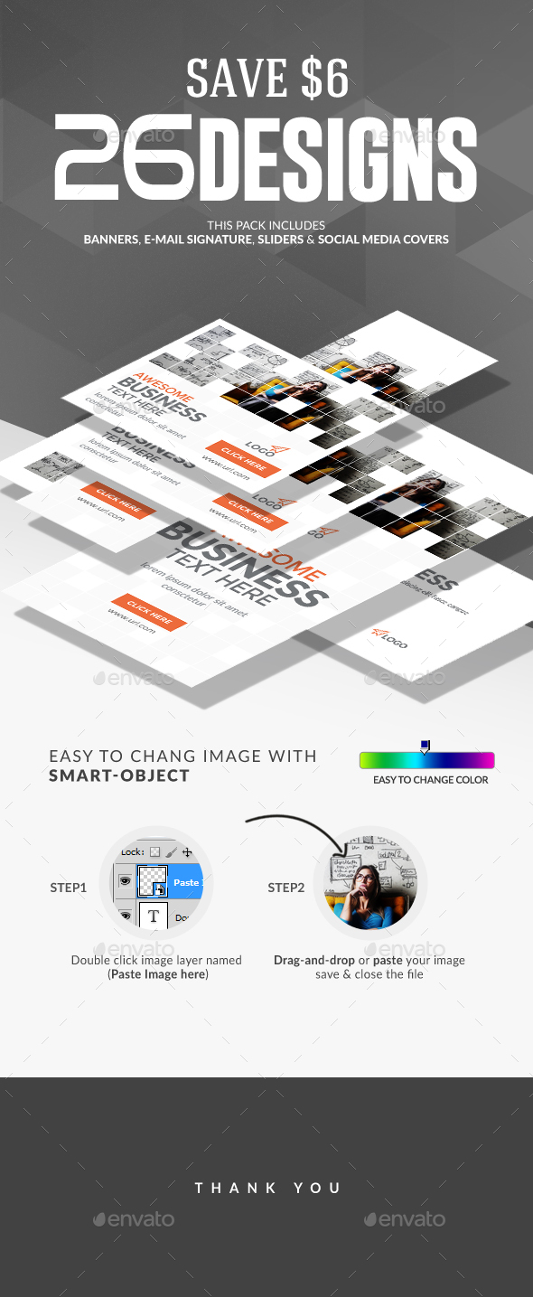 Value Bundle - Social Media Web Elements