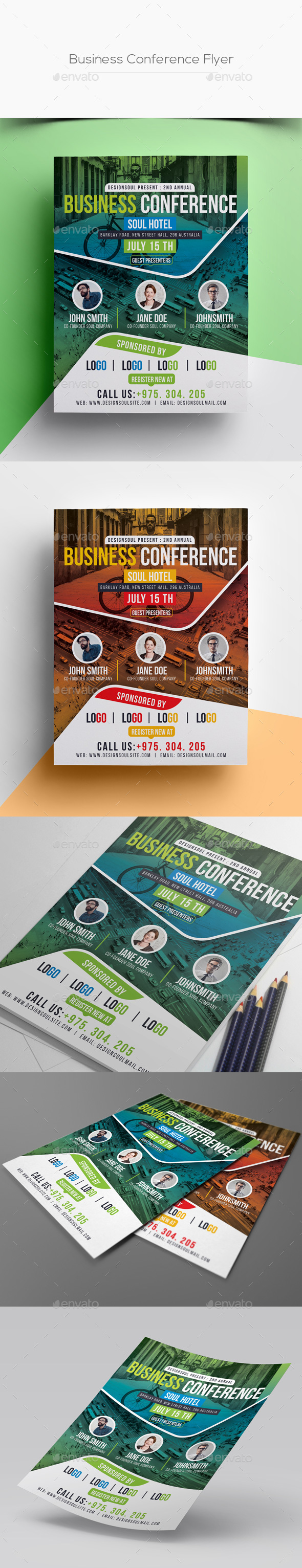 Business Conference Flyer - Corporate Flyers
