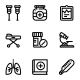Medical, Health, Drug Icons for Web and Mobile Design Pack 2