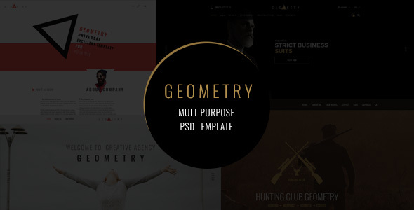 Geometry - Multipurpose - ThemeForest 20353824