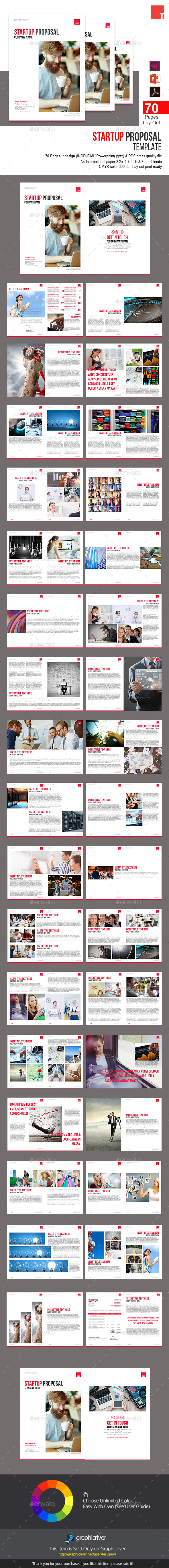 Startup Proposal Template - Proposals & Invoices Stationery