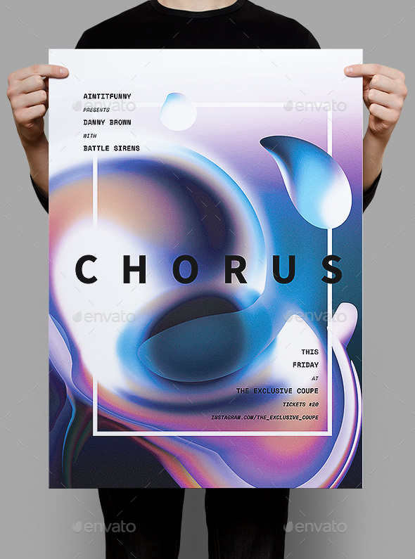 Chorus Poster / Flyer - Events Flyers