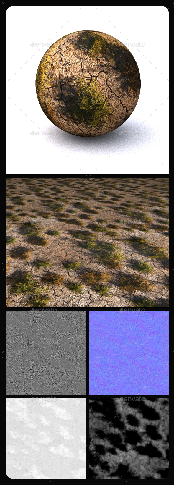 Grass Tile Texture - 3Docean 20356251