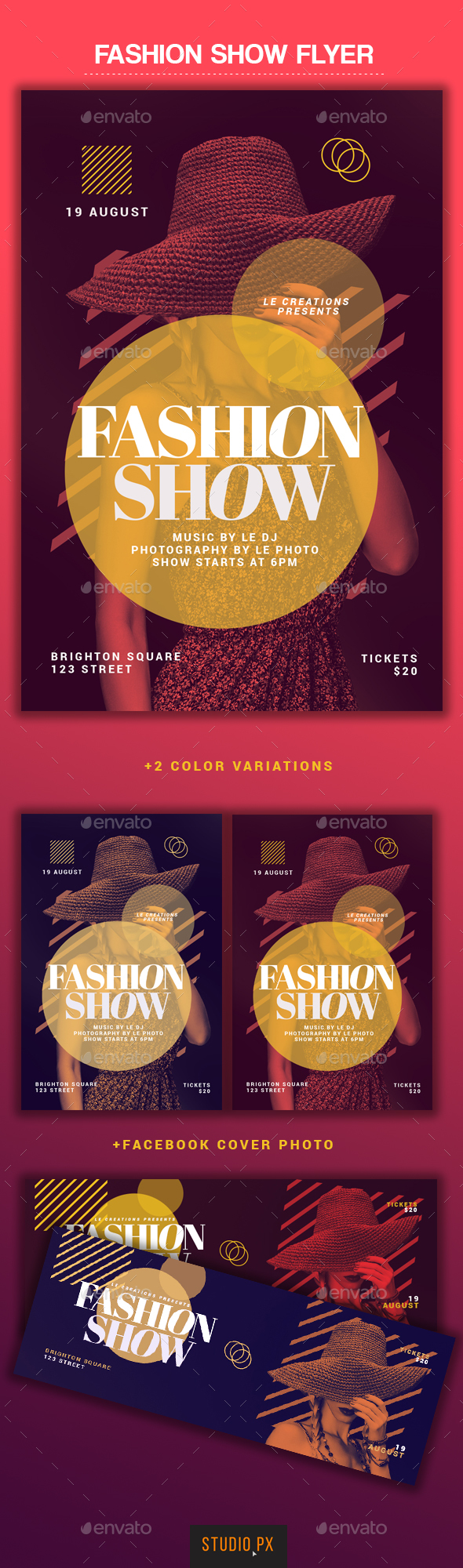 Fashion Show Flyer - Flyers Print Templates