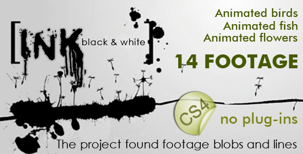 Ink black and - VideoHive 231336
