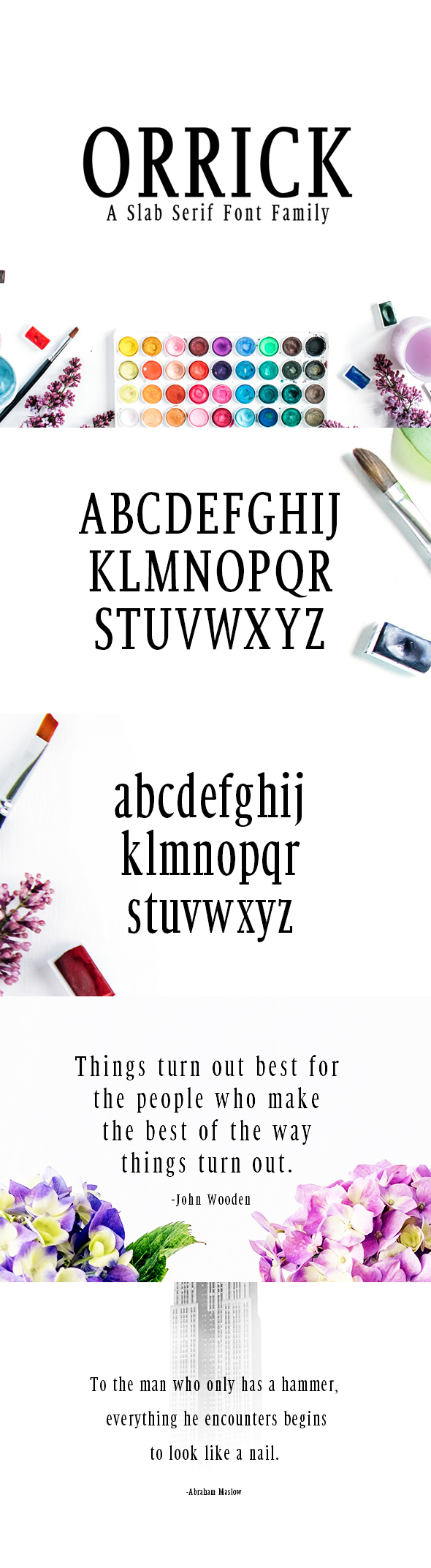 Orrick Slab Serif Font Family - Fonts