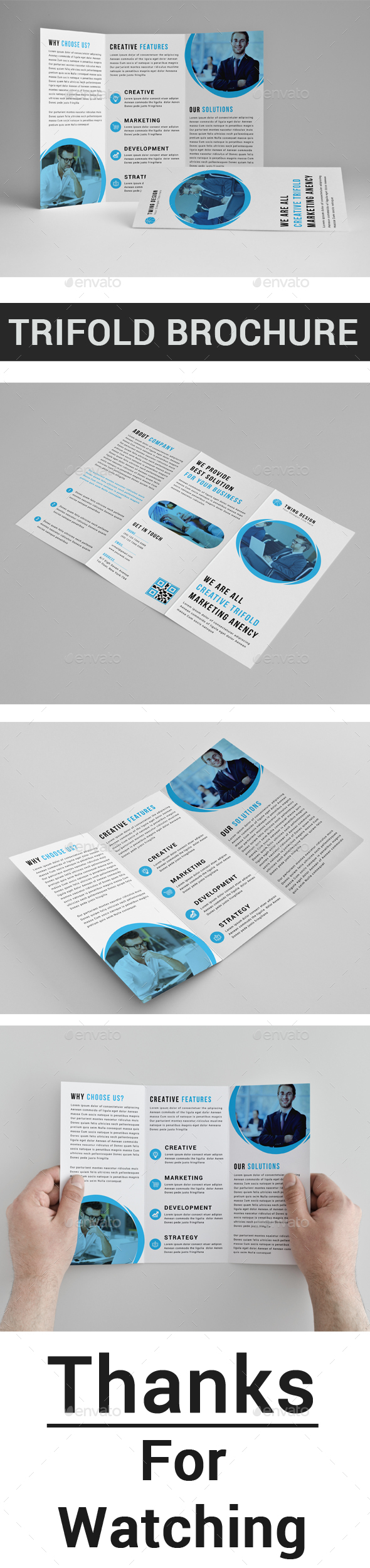 Trifold Brochure - Brochures Print Templates