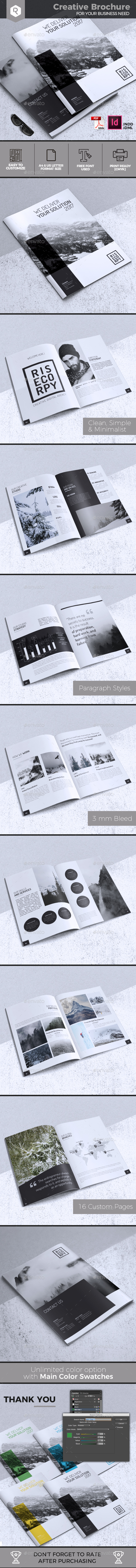 Creative Brochure Template Vol. 29 - Corporate Brochures