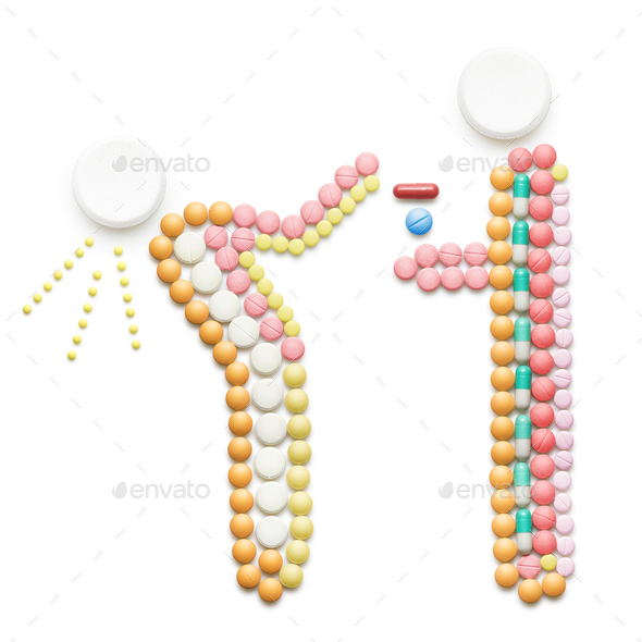 Spreading disease. - Stock Photo - Images