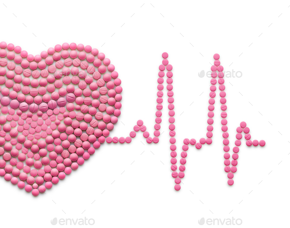 Heart line. - Stock Photo - Images