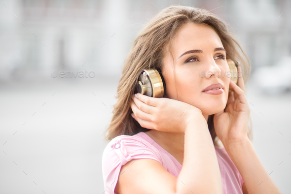 Calming music. - Stock Photo - Images