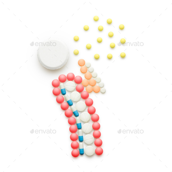 Spreading bacteria. - Stock Photo - Images