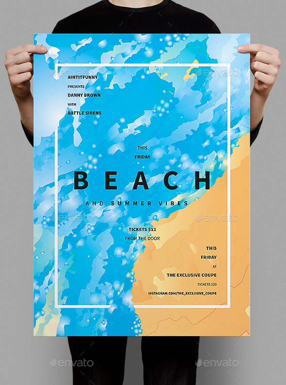 Beach Summer Flyer / Poster - Events Flyers
