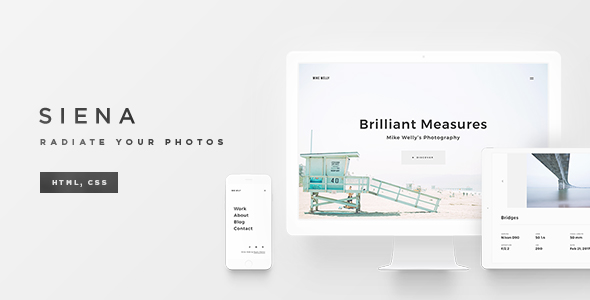 ThemeForest Siena Clean Photography Template 20260558 ThemeForest Siena Clean Photography Template 20260558