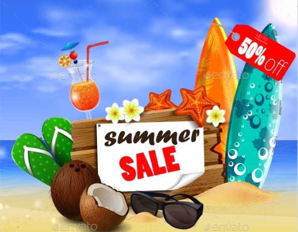 GraphicRiver Summer Sale Banner Online Shopping 20362759 GraphicRiver Summer Sale Banner Online Shopping 20362759