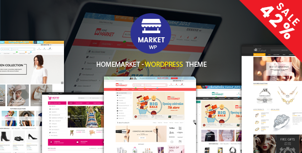 HomeMarket - eCommerce WP Theme for WooCommerce - WooCommerce eCommerce