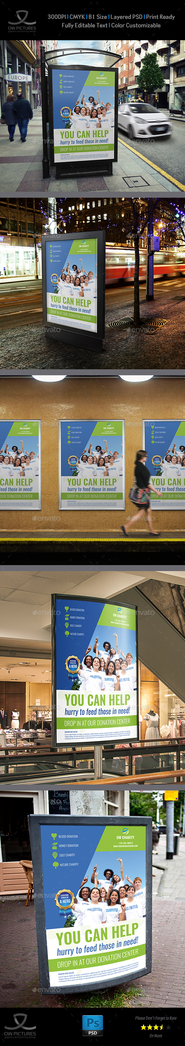 GraphicRiver Volunteer Poster Template 20365501 GraphicRiver Volunteer Poster Template 20365501
