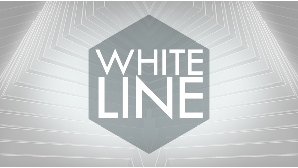 White Line Loop Background