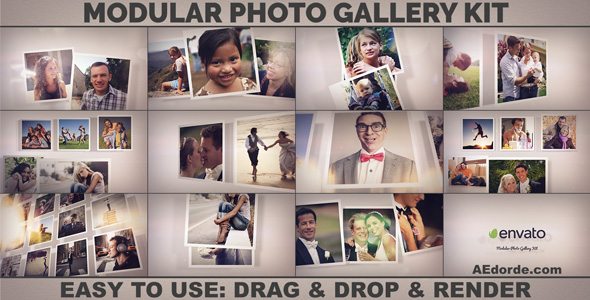 Modular Photo Gallery - VideoHive 20365615