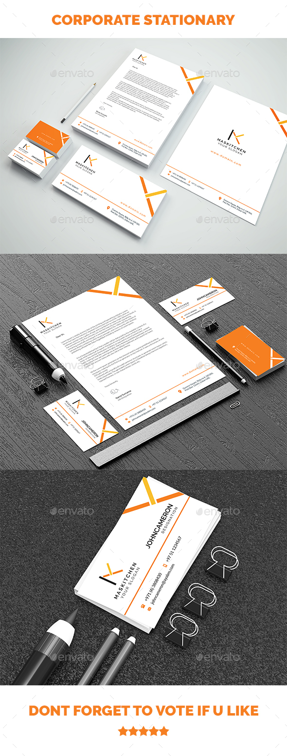 Corporate Stationary - Stationery Print Templates