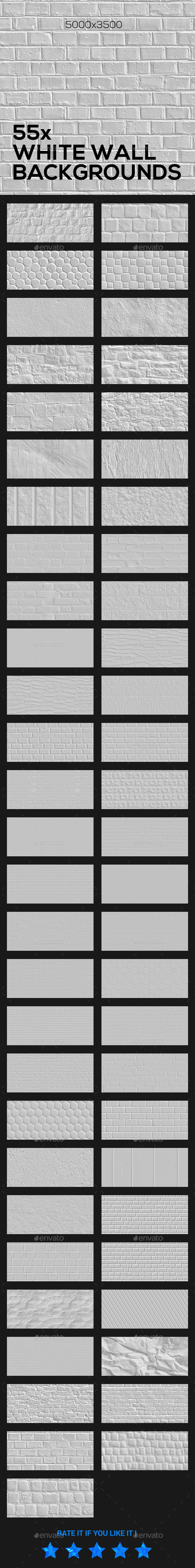 White Brick Wall Backgrounds - Backgrounds Graphics