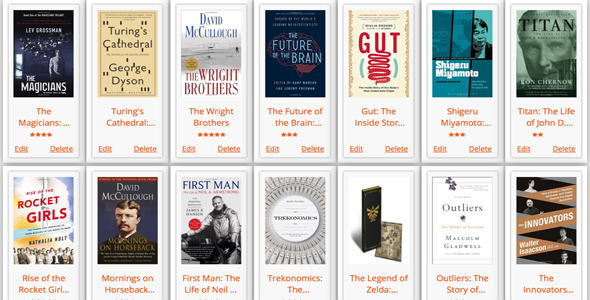 WordPress Book List - CodeCanyon Item for Sale