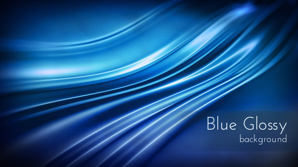 Blue Glossy Background by cinema4design | VideoHive