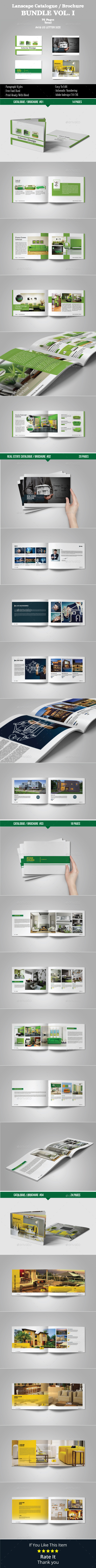 GraphicRiver Lanscape Brochure Catalogue Bundle Vol 1 20369306 GraphicRiver Lanscape Brochure Catalogue Bundle Vol 1 20369306