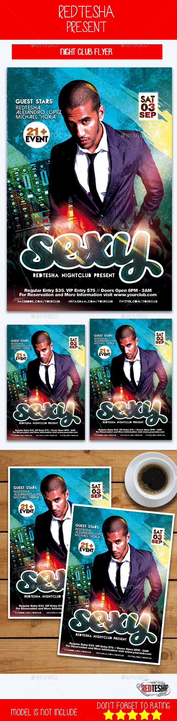 Night Club Flyer - Events Flyers