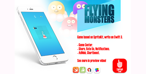 Flying Monsters - CodeCanyon 20370867