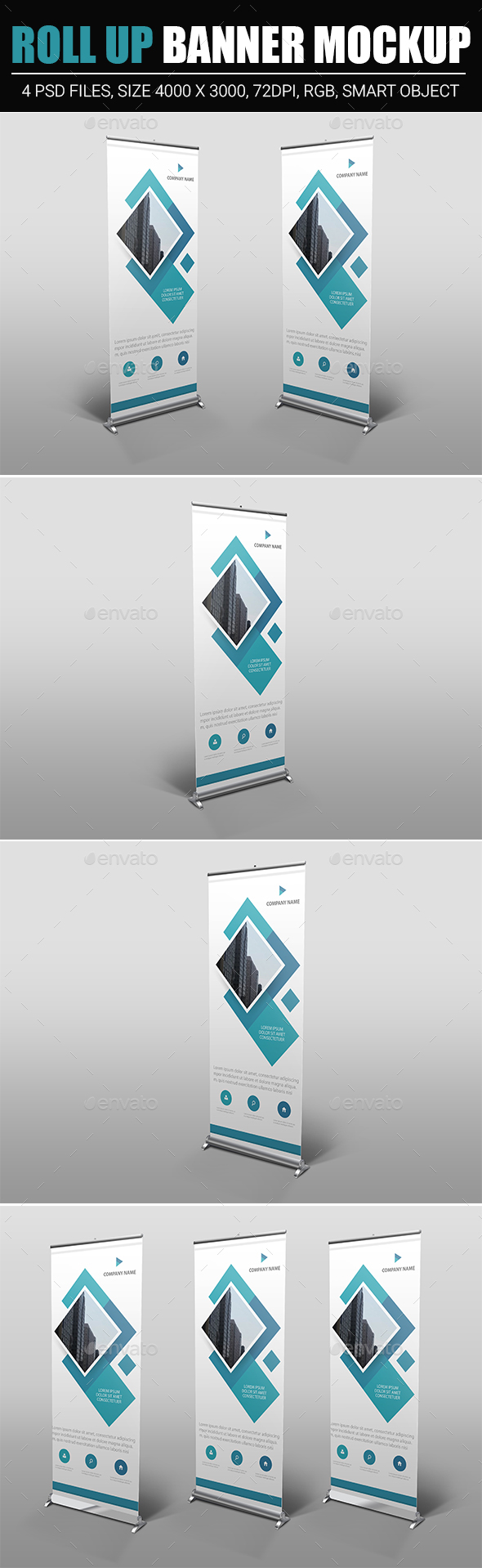 GraphicRiver Roll-up Banner Mockup 20371148 GraphicRiver Roll-up Banner Mockup 20371148