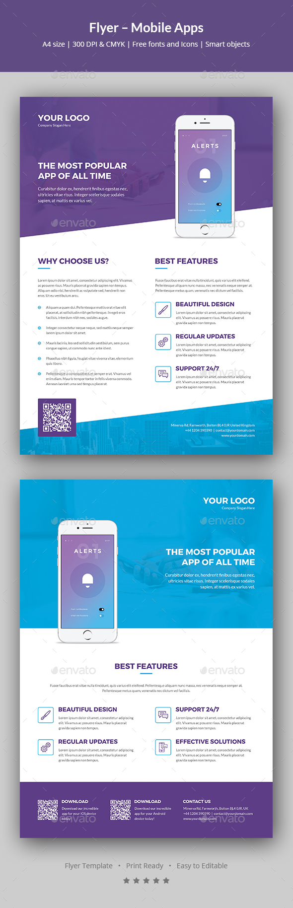 Flyer – Mobile Apps - Corporate Flyers