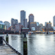 Boston , USA - The Skyline During the Blue Hour - VideoHive Item for Sale